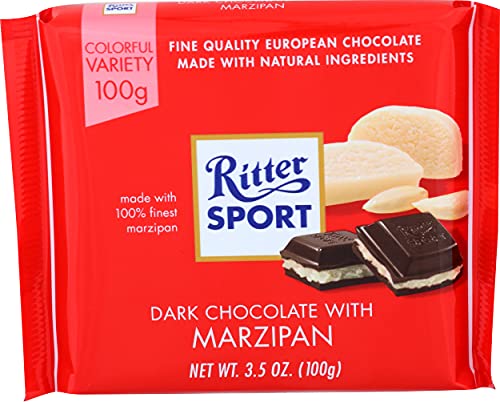 Ritter Sport Chocolate Bar Dark Chocolate Marzipan 3.5 Oz Bars Case Of 12 von Ritter Sport
