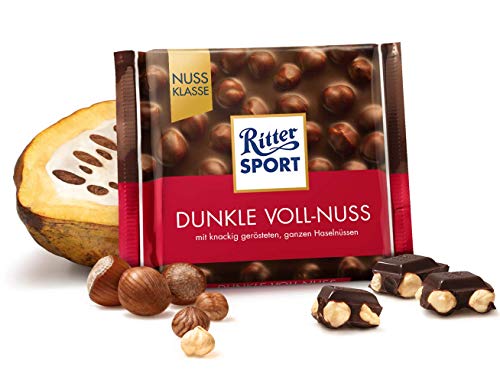 Ritter Sport Dunkle Voll-Nuss - Schokolade 5x100g von Ritter Sport