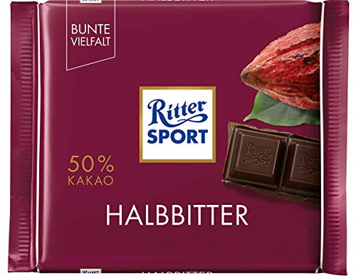 Ritter Sport Halbbitter, 100 g von Ritter Sport