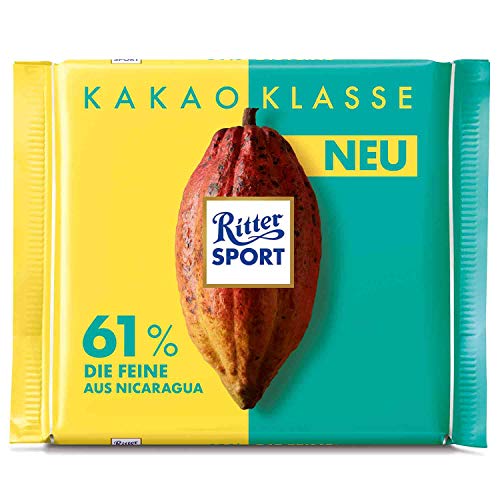 Ritter Sport Kakao Klasse 61% die Feine aus Nicaragua 5 x 100 g von Ritter Sport