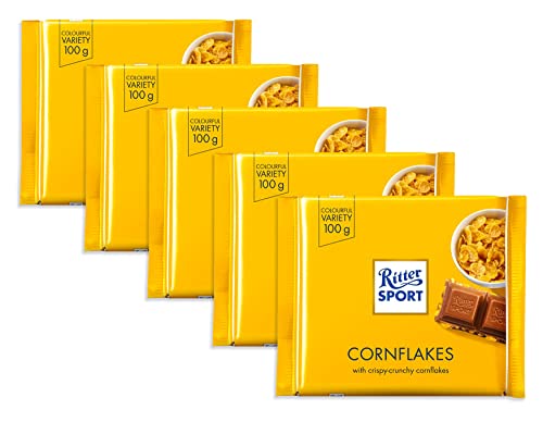 Ritter Sport Knusperflakes - Schokolade 5x100g von Ritter Sport