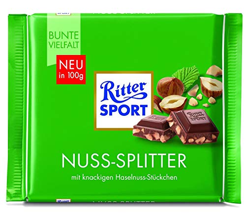 Ritter Sport Nuss-Splitter, 5er Pack (5 x 100 g) von Ritter Sport