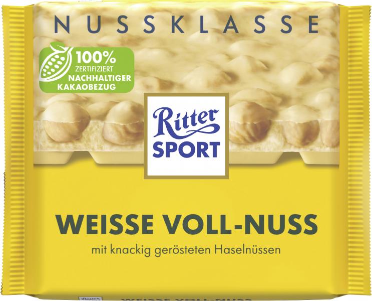 Ritter Sport Nussklasse Weiße Voll-Nuss Ritter Sport Nussklasse Weiße Voll-Nuss von Ritter Sport