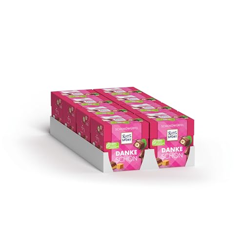 Ritter Sport - Schokoladenwürfel Danke Schön - 8x 176g von Ritter Sport