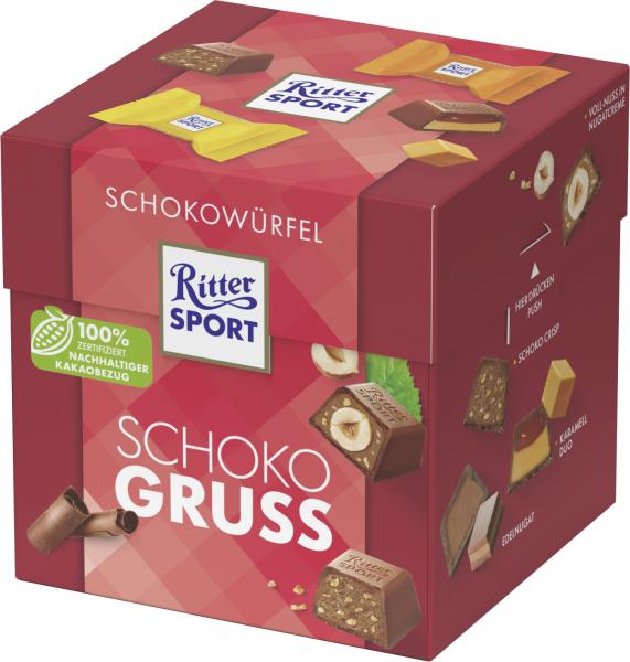 Ritter Sport Schokowürfel Schokogruss von Ritter Sport