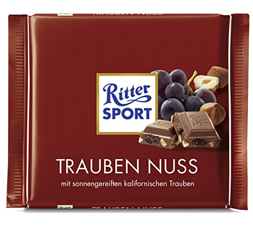 Ritter Sport Trauben Nuss - Schokolade 5x100g von Ritter Sport