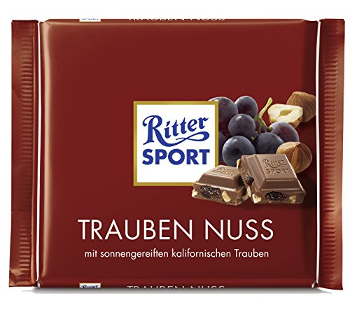 Ritter Sport Trauben Nuss - Schokolade 5x100g Ritter Sport Trauben Nuss - Schokolade 5x100g von Ritter Sport