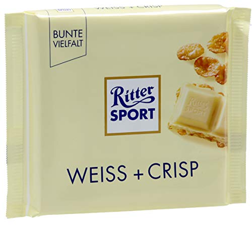 Ritter Sport Weiss + Crisp - 5 x 100 gr. Ritter Sport Weiss + Crisp - 5 x 100 gr. von Ritter Sport