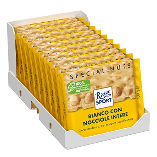 Ritter Sport Weisse Voll-Nuss, 10 x 100 g Ritter Sport Weisse Voll-Nuss, 10 x 100 g von Ritter Sport