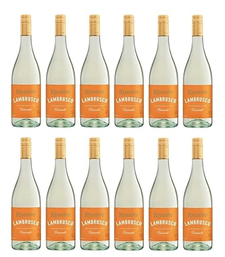 12x 0,75l - Cantina Riunite - Lambrusco Bianco - Emilia I.G.P. - Emilia Romagna - Italien - Perlwein halbtrocken 12x 0,75l - Cantina Riunite - Lambrusco Bianco - Emilia I.G.P. - Emilia Romagna - Italien - Perlwein halbtrocken von Riunite