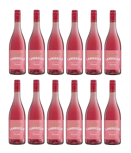 12x 0,75l - Cantina Riunite - Lambrusco Rosato - Emilia I.G.P. - Emilia Romagna - Italien -Rosé-Perlwein süß 12x 0,75l - Cantina Riunite - Lambrusco Rosato - Emilia I.G.P. - Emilia Romagna - Italien -Rosé-Perlwein süß von Riunite