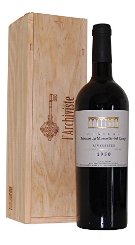 Wein 1950 Rivesaltes Chateau Prieuré du Monastir Wein 1950 Rivesaltes Chateau Prieuré du Monastir von Rivesaltes Chateau Prieuré du Monastir