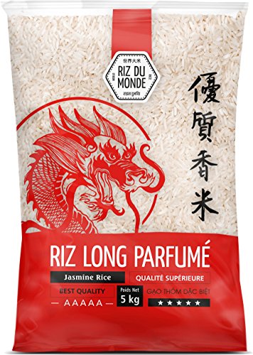 Riz du Monde Riz Long Blanc Duftender Drache 5 kg von Riz du Monde