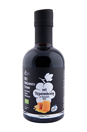 Rizes BIO Balsamico Creme mit Thymianhonig 200ml Mindesthaltbarkeitsdatum: 17.01.2026 von Rizes