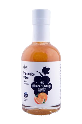 Balsamico Creme mit frischer Orange 200ml von Rizes Greece 25.11.26 von Rizes