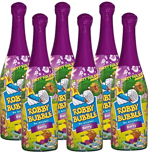 Robby Bubble Berry alkoholfrei (6x 0,75 l) von Robby Bubble