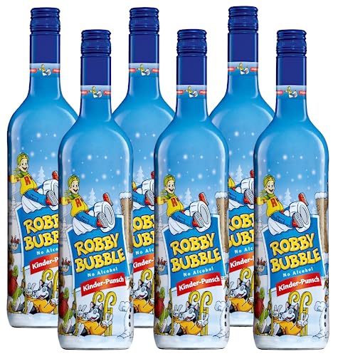 Robby Bubble Kinder-Punsch alkoholfrei (6x 0,75 l) von Robby Bubble