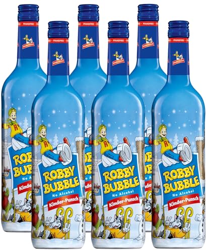 Robby Bubble Kinder-Punsch alkoholfrei (6x 0,75 l) von Robby Bubble