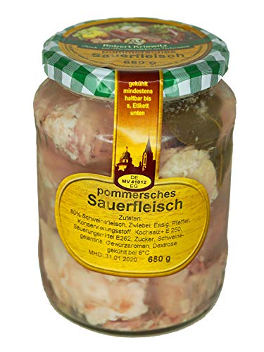 Pommersches Sauerfleisch - Fleischerei Robert Kriewitz | 680g von Robert Kriewitz
