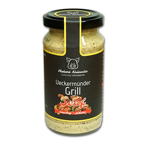 Ueckermünder Grillsenf - Fleischerei Robert Kriewitz | 200ml von Robert Kriewitz