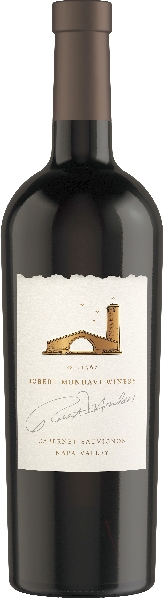 Robert Mondavi Cabernet Sauvignon Jg. 2019 Cuvee aus 86 Proz. Cabernet Sauvignon, 10 Proz. Merlot, 4 Proz. Andere ergänzende Rebsorten 16 Monate in Eichenholzfässern gereift