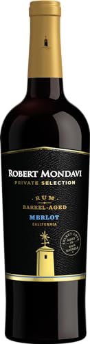 Robert Mondavi Private Selection Merlot 2019, Aged in Rum Barrels, 0,75 Liter von Robert Mondavi