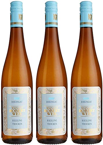 Robert Weil Riesling trocken VDP Gutswein Weißwein Wein trocken Deutschland 3 Flaschen von Robert Weil