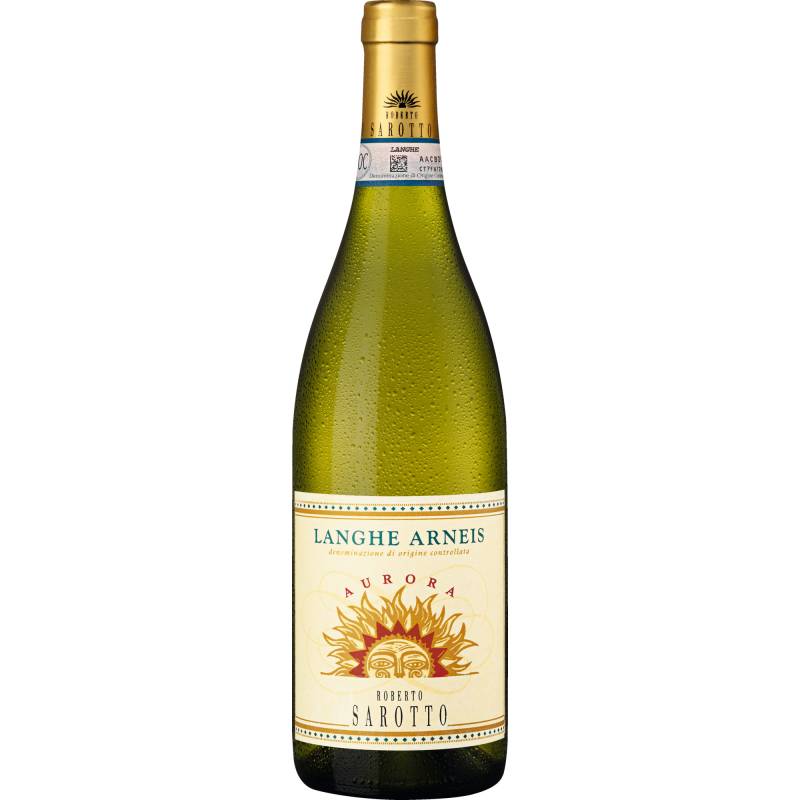 Aurora Arneis, Langhe DOC, Piemont, 2023, Weißwein von Roberto Sarotto - 12050 Neviglie - Italia