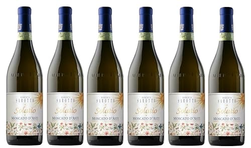 6x 0,75l - Roberto Sarotto - Solatio - Moscato d'Asti D.O.C.G. - Piemonte - Italien - Weißwein süß von Roberto Sarotto
