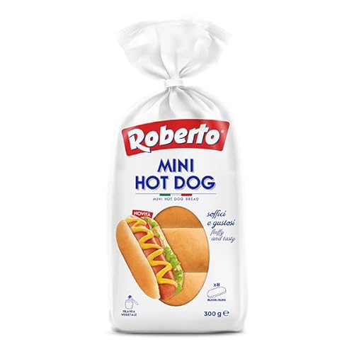 Roberto Mini Hot Dog 8 Brötchen 300 Gr. Roberto Mini Hot Dog 8 Brötchen 300 Gr. von Roberto