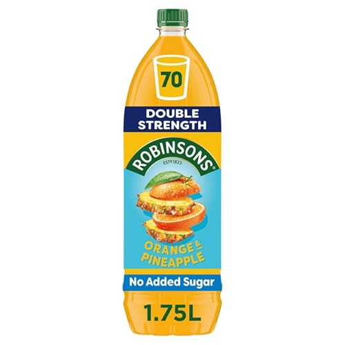 Robinsons Echter Obstkürbis, Orange & Ananas, 1 l von Robinsons