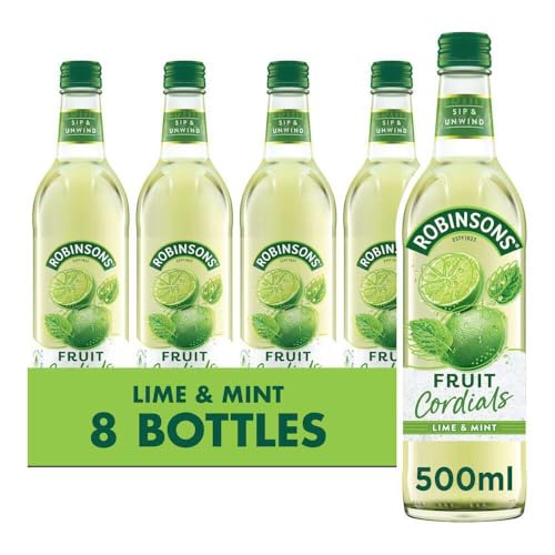 Robinsons Fruit Cordial, Crushed Lime and Mint, 500 ml, 8 Stück Robinsons Fruit Cordial, Crushed Lime and Mint, 500 ml, 8 Stück von Robinsons