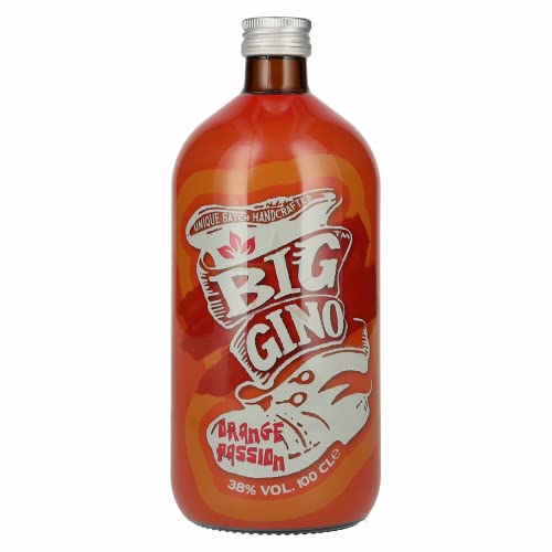 Big Gino Gin ORANGE PASSION 38,00% 1,00 lt. von Roby Marton Gin