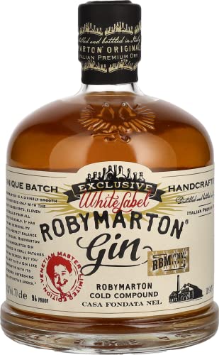 Roby Marton Gin Exclusive WHITE LABEL 47% Volume 0,7l von Roby Marton Gin