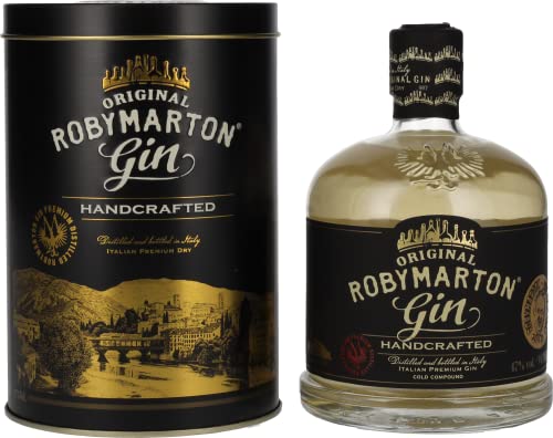 Roby Marton Gin Original Italian Premium Dry 47% Vol. 0,7l in Tinbox von Roby Marton Gin