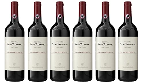 6x 0,75l - Rocca delle Macìe - Tenuta Sant'Alfonso - Chianti Classico D.O.C.G. - Toscana - Italien - Rotwein trocken von Rocca delle Macìe