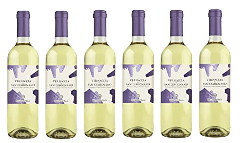 6x 0,75l - Rocca delle Macìe - Vernaccia di San Gimignano D.O.C.G. - Toscana - Italien - Weißwein trocken von Rocca delle Macìe