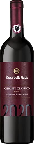 Rocca delle Macìe Chianti Classico Famiglia Zingarelli trocken, Rotwein aus Italien (1 x 0.75l) von ROCCA DELLE MACIE