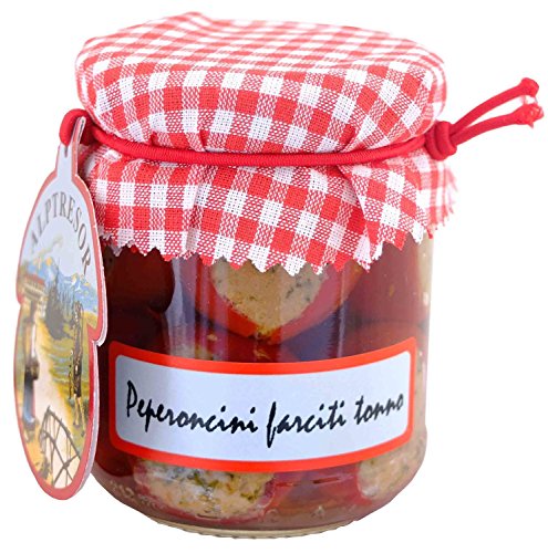 Gefüllte Paprika mit Thunfisch 212 ml. Alptresor/Rocca von Rocca