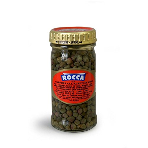 Tropfkapern in Weinessig 106 ml. - Rocca 1870 von Rocca