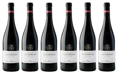 6x 0,75l - Roccaperciata - Nero d'Avola - Sicilia D.O.P. - Sizilien - Italien - Rotwein trocken von Roccaperciata