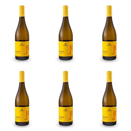 Inzolia Roceno IGP Sicilia Sibiliana Vini (6x 0,75 Ltr.) Weißwein aus Sizilien, trocken, autochtone Rebsorte von Roceno