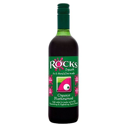 Rockt Organische Schwarze Johannisbeere Squash (740Ml) von Rocks