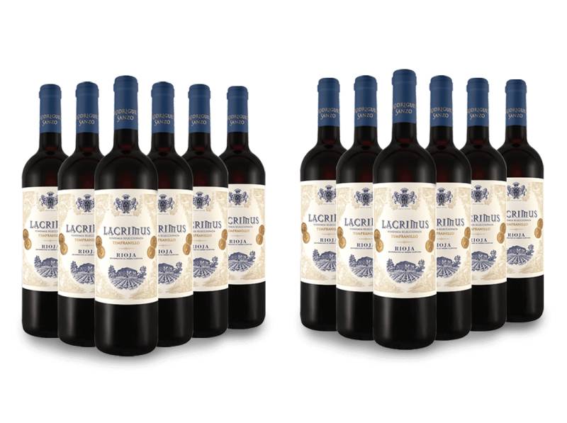Vorteilspaket 12 für 6 Javier Rodriguez Rioja Lacrimus von Rodriguez Sanzo