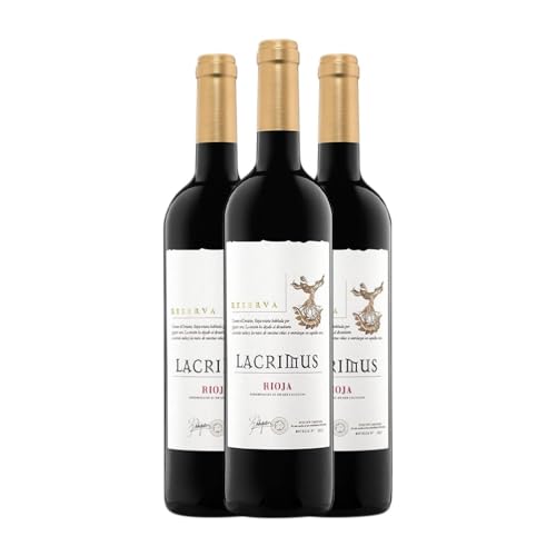 Rodríguez & Sanzo Lacrimus Rioja Reserve 75 cl (Schachtel mit 3 Flaschen von 75 cl) von Rodríguez & Sanzo