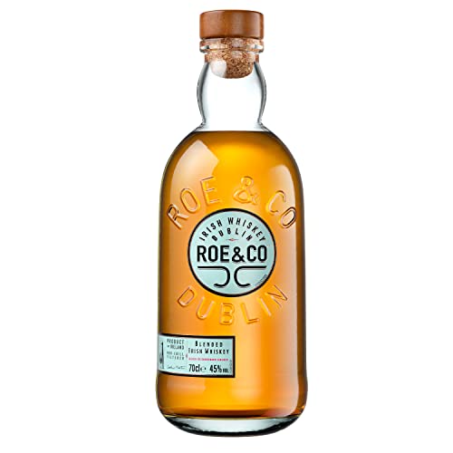 Roe & Co 106 Blended Irish Whiskey | Preisgekrönter aus Irland | Geschenk zum St. Patrick's Day | 45% vol | 700ml Einzelflasche | von Roe & Co