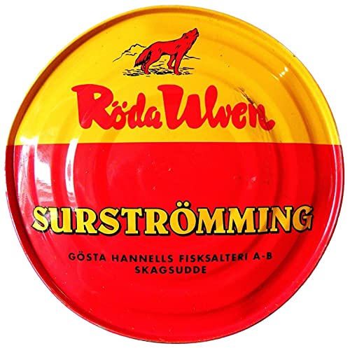 Surströmming Röda Ulven 300g Dose (fermentierte Heringe) - 400g/300g Fisch von Röda Ulven