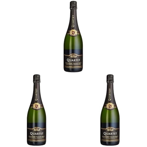 Roederer Estate Brut Quartet Anderson Valley Kalifornien Quality Sparkling Wine (1 x 0.75 l) (Packung mit 3) von Roederer Estate