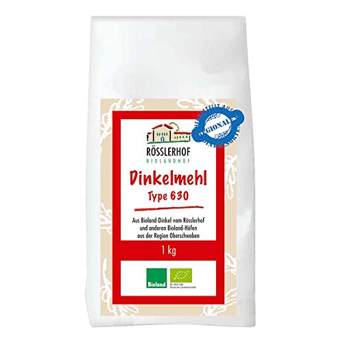 Rösslerhof Dinkelmehl Typ 630, BIOLAND, 1kg Rösslerhof Dinkelmehl Typ 630, BIOLAND, 1kg von Rösslerhof