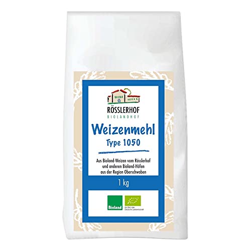 Rösslerhof Weizenmehl Typ 1050 BIOLAND, 1kg von Rösslerhof